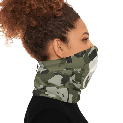 Huntsense Heavy Duty Neck Gaiter - Woodland Camo