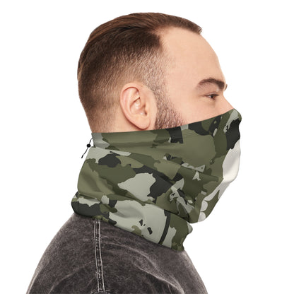Huntsense Heavy Duty Neck Gaiter - Woodland Camo