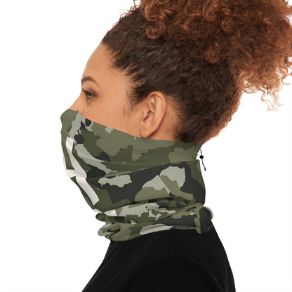 Huntsense Heavy Duty Neck Gaiter - Woodland Camo