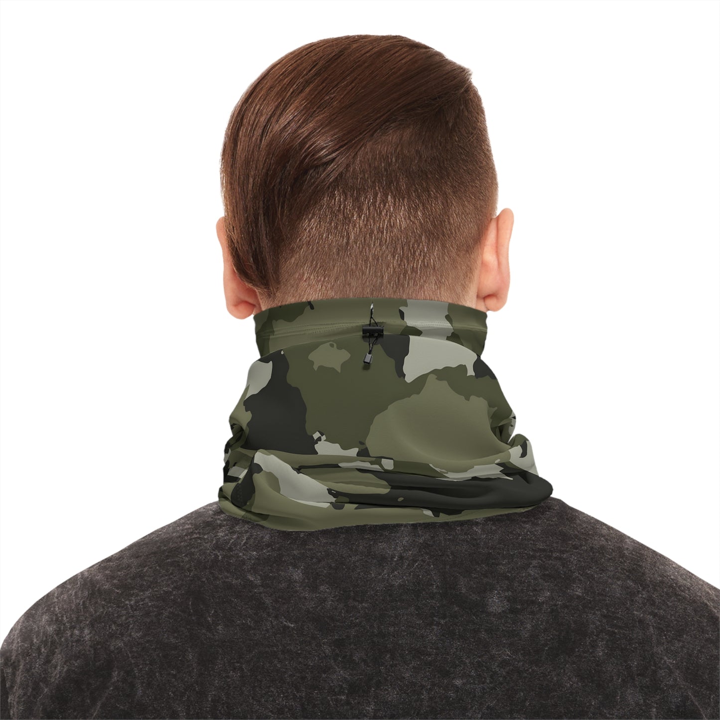 Huntsense Heavy Duty Neck Gaiter - Woodland Camo